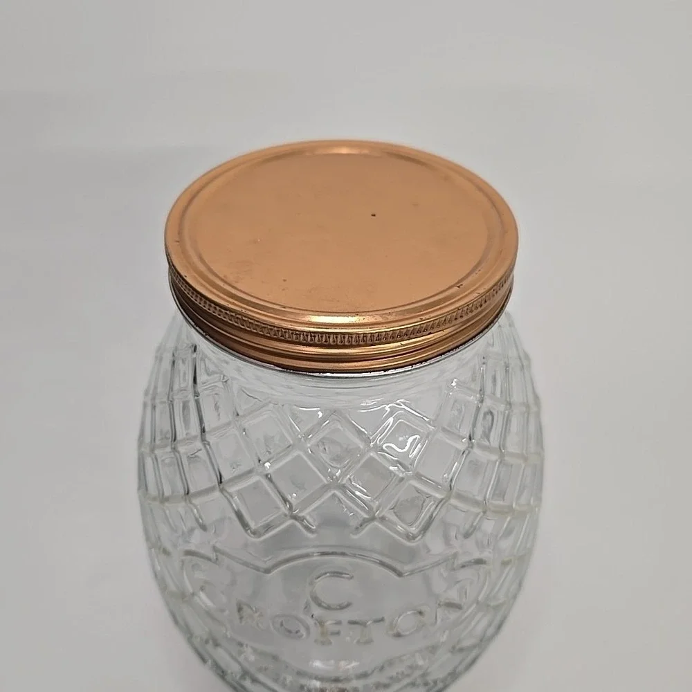1 Gallon Crofton Glassware Refreshing‎ Ice Cold Drink, Ice / Sun Tea Dispenser